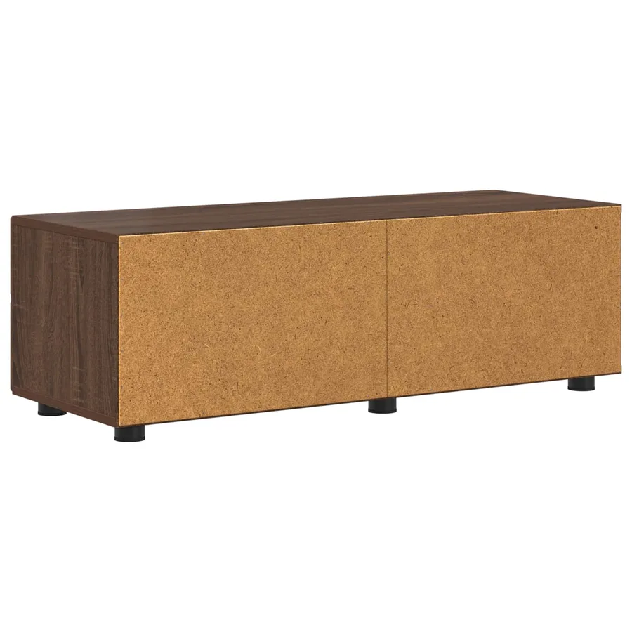 Cabinet en Bois Chêne brun 100,5 x 39 x 30 cm Bois d'ingénierie - 9