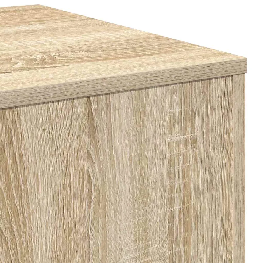 Tables d'appoint 3 pcs Chêne Sonoma Aggloméré - 8