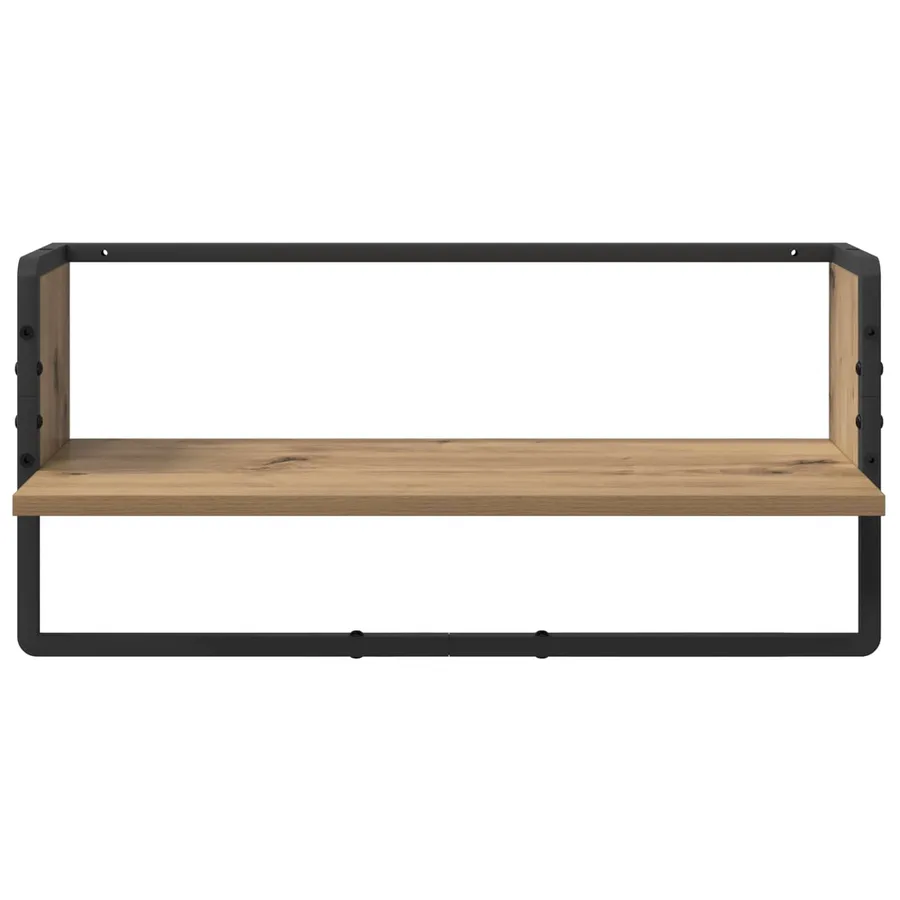 Ensemble d'étagères murales Montage mural 4 pcs Chêne artisanal - 9