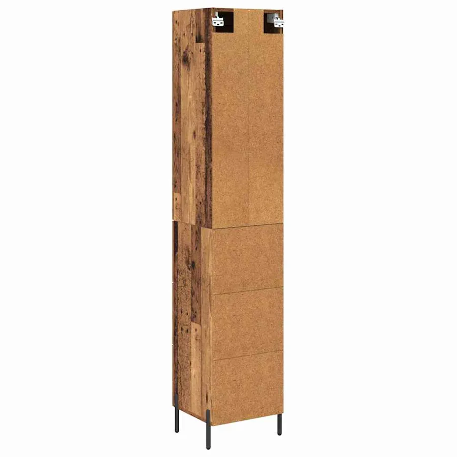 Haut Armoire Bois Ancien 34,5 x 34 x 180 cm Bois d'ingénierie - 8