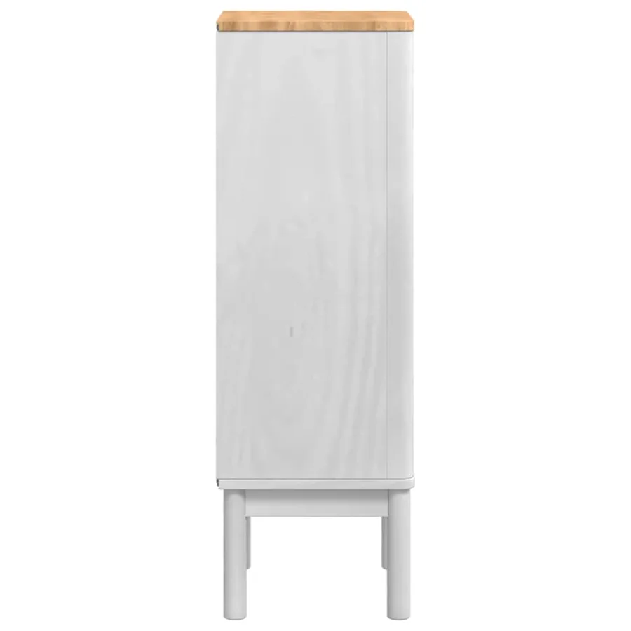 Armoire de salle de bain avec porte FLORO Blanc 35 x 30 x 90 cm - 7