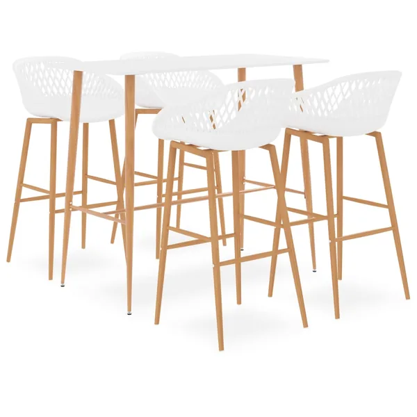 Ensemble de bar 5 pcs Blanc