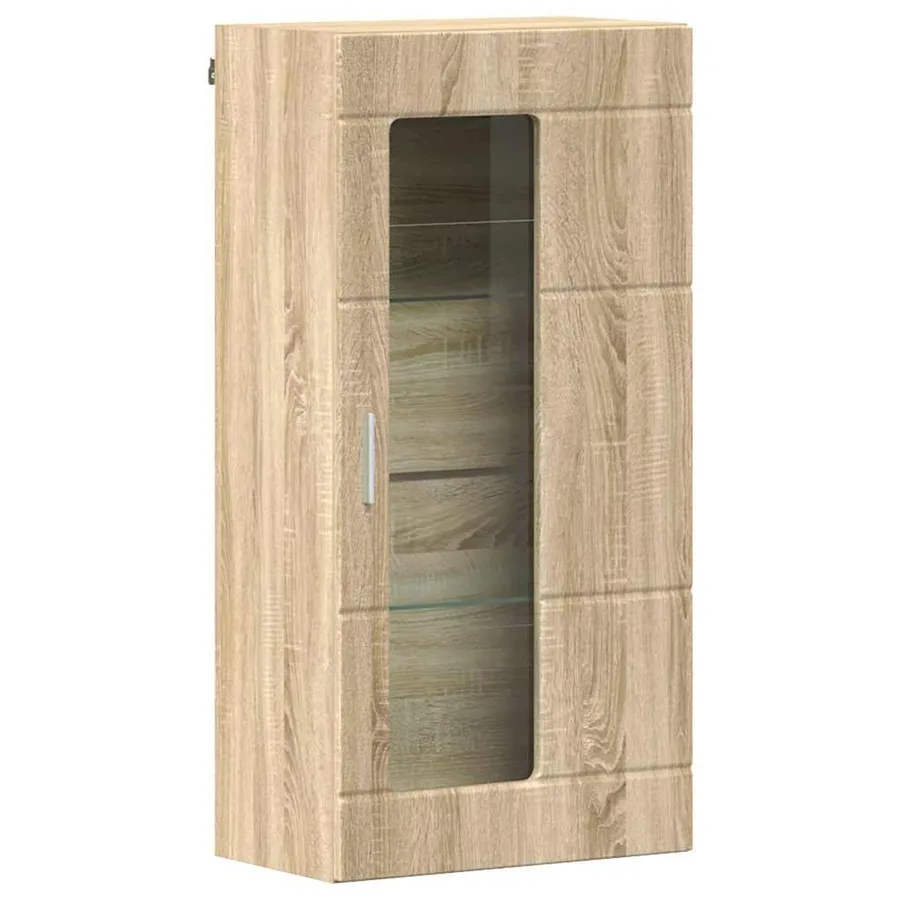 Ensemble meuble TV FLORIN 3 pcs Chêne Sonoma Bois d'ingénierie - 6
