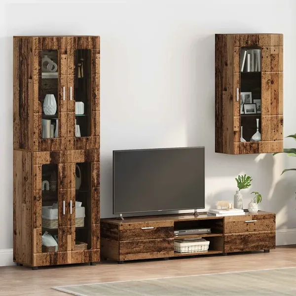 Cabinet en Bois Bois ancien 50 x 29 x 100 cm Bois d'ingénierie
