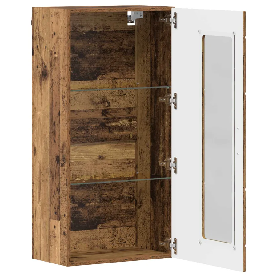 Cabinet en Bois Bois ancien 50 x 29 x 100 cm Bois d'ingénierie - 5