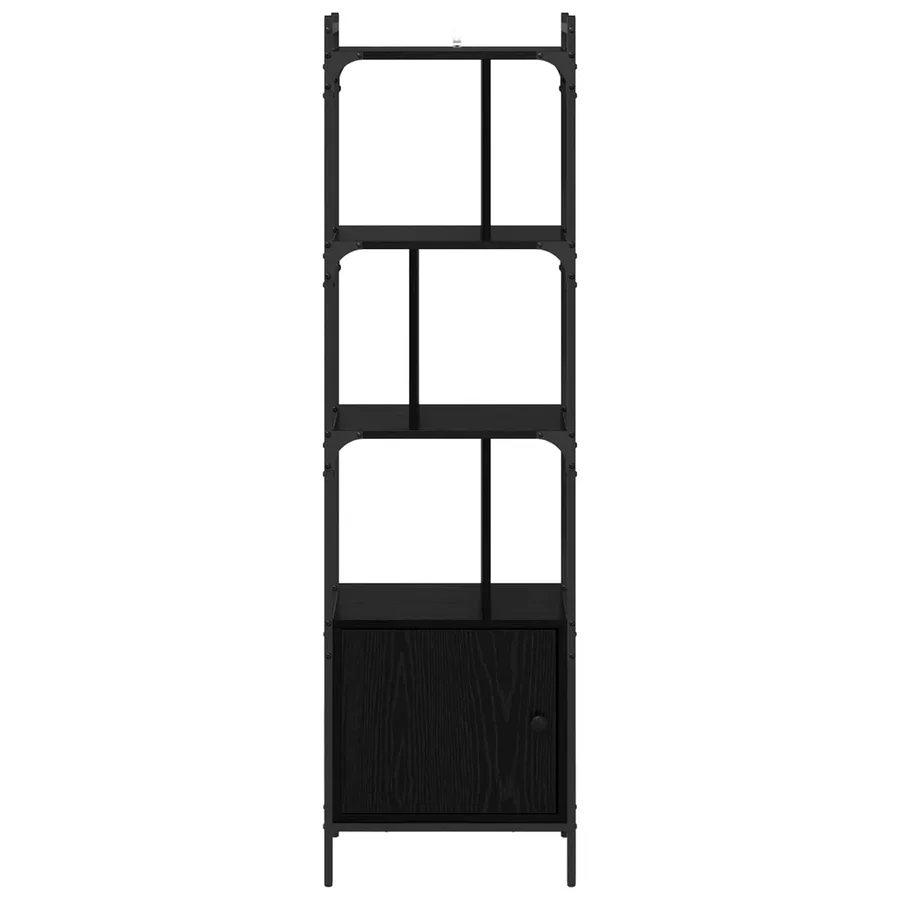 Bibliothèque Chêne noir 44,5 x 30 x 154,5 cm Bois d'ingénierie - 6