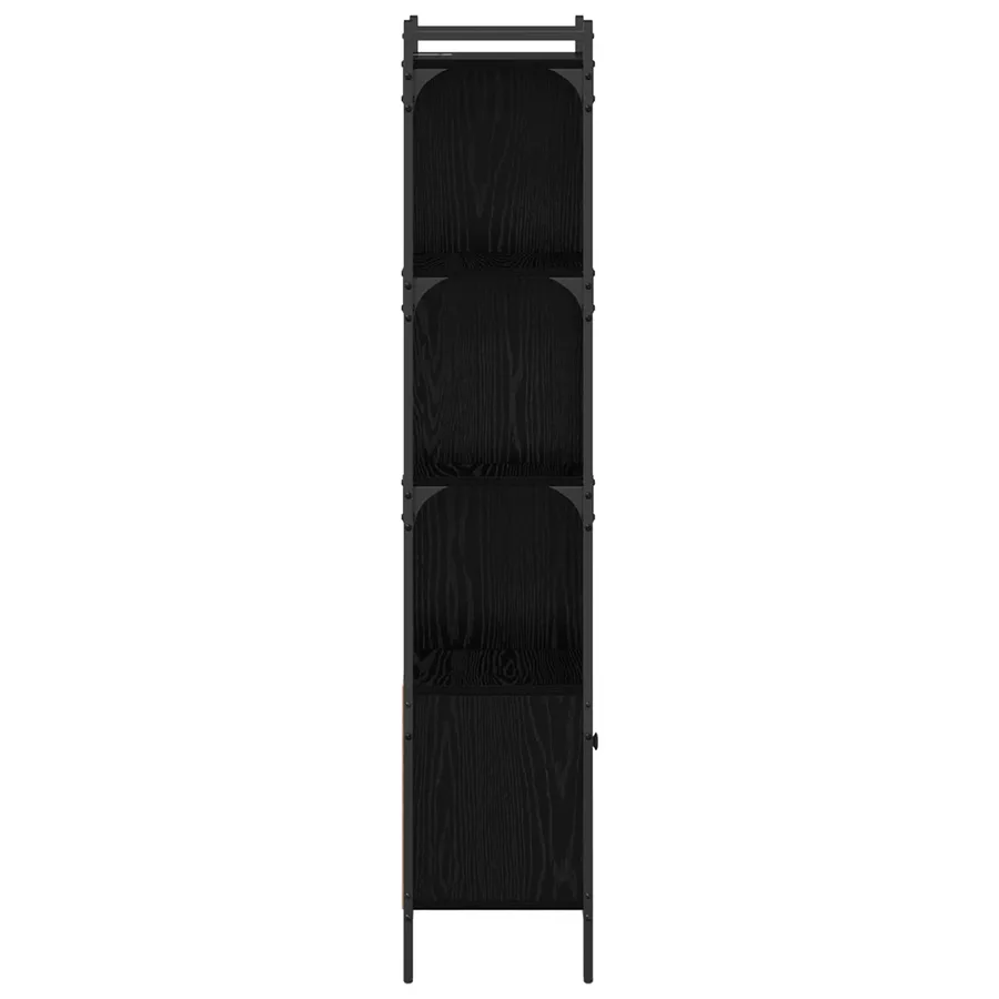 Bibliothèque Chêne noir 44,5 x 30 x 154,5 cm Bois d'ingénierie - 7