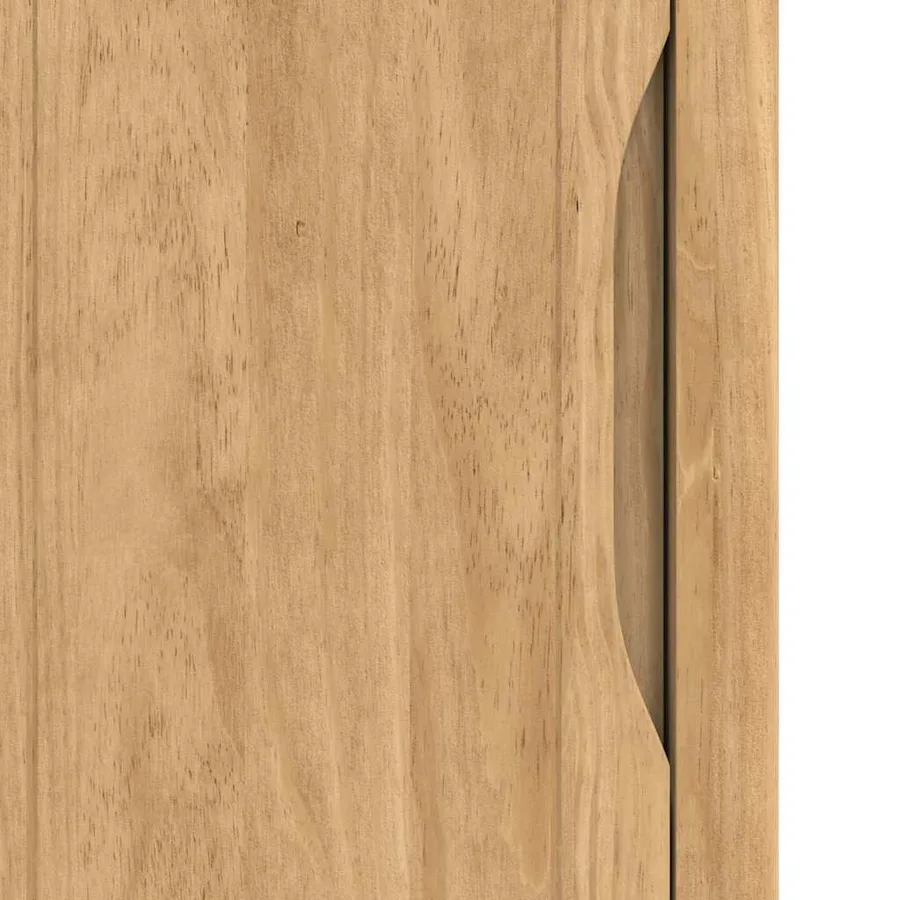 Ensemble de mobilier de salle de bain FLORO 4 pcs Cire marron - 15
