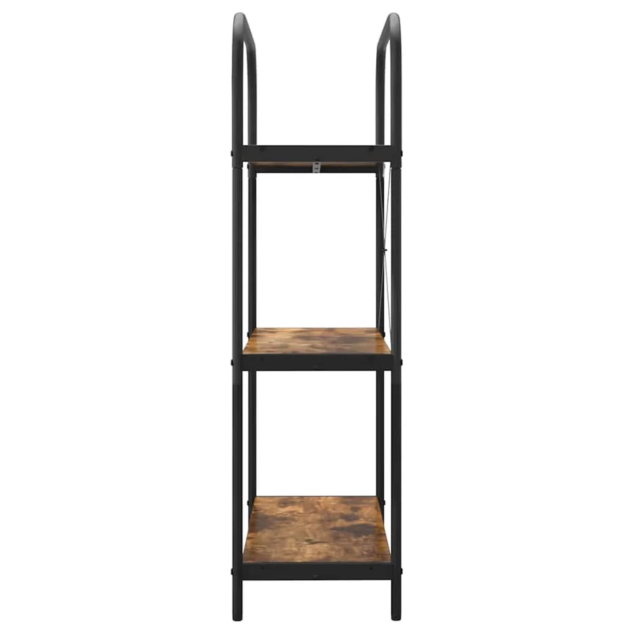Étagère Chêne fumé 80 x 30 x 109 cm Bois d'ingénierie - 6