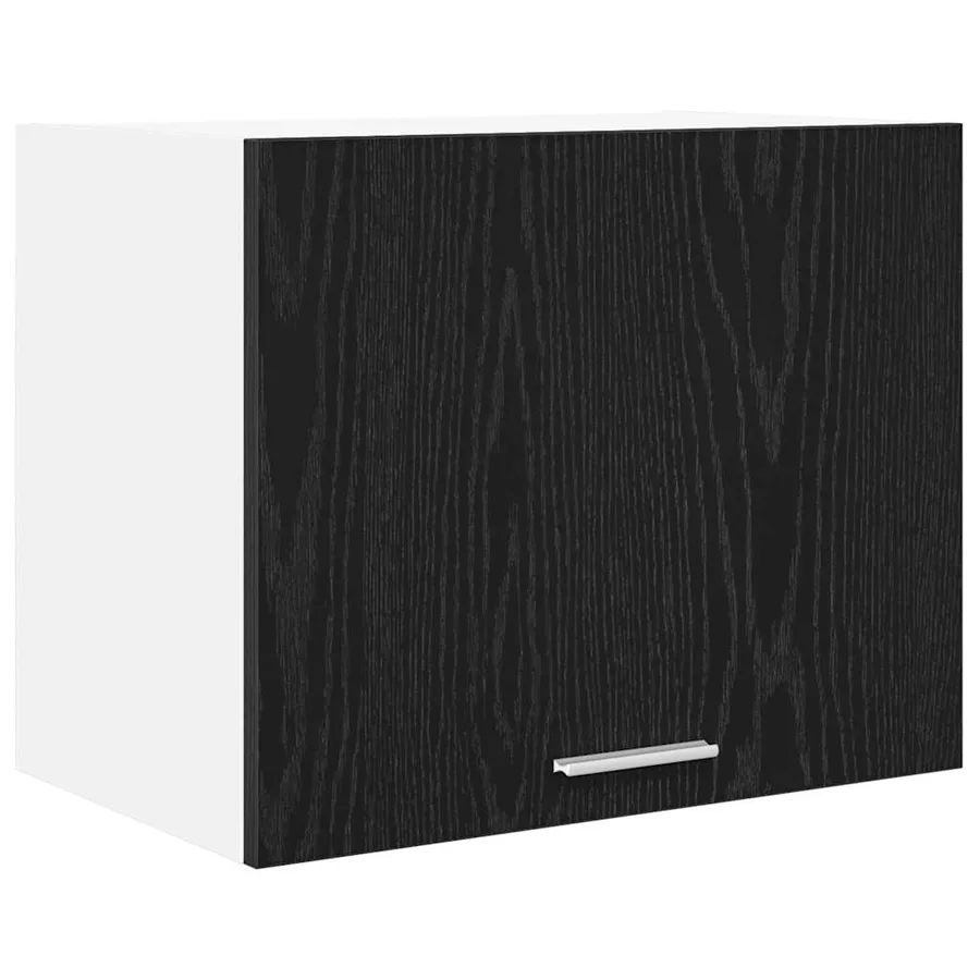 Armoire suspendue 2 pcs Chêne noir et Blanc 50 x 31 x 40 cm - 5