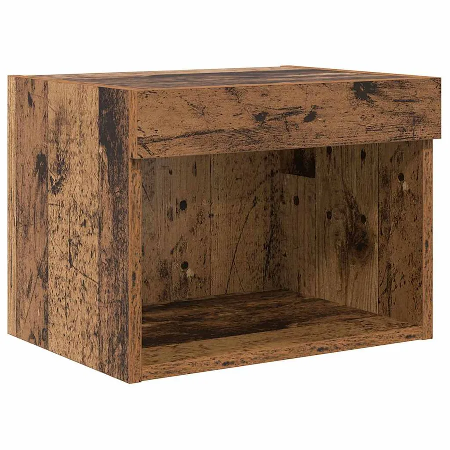 Meubles TV muraux 5 pcs Chêne noir Bois d'ingénierie - 7