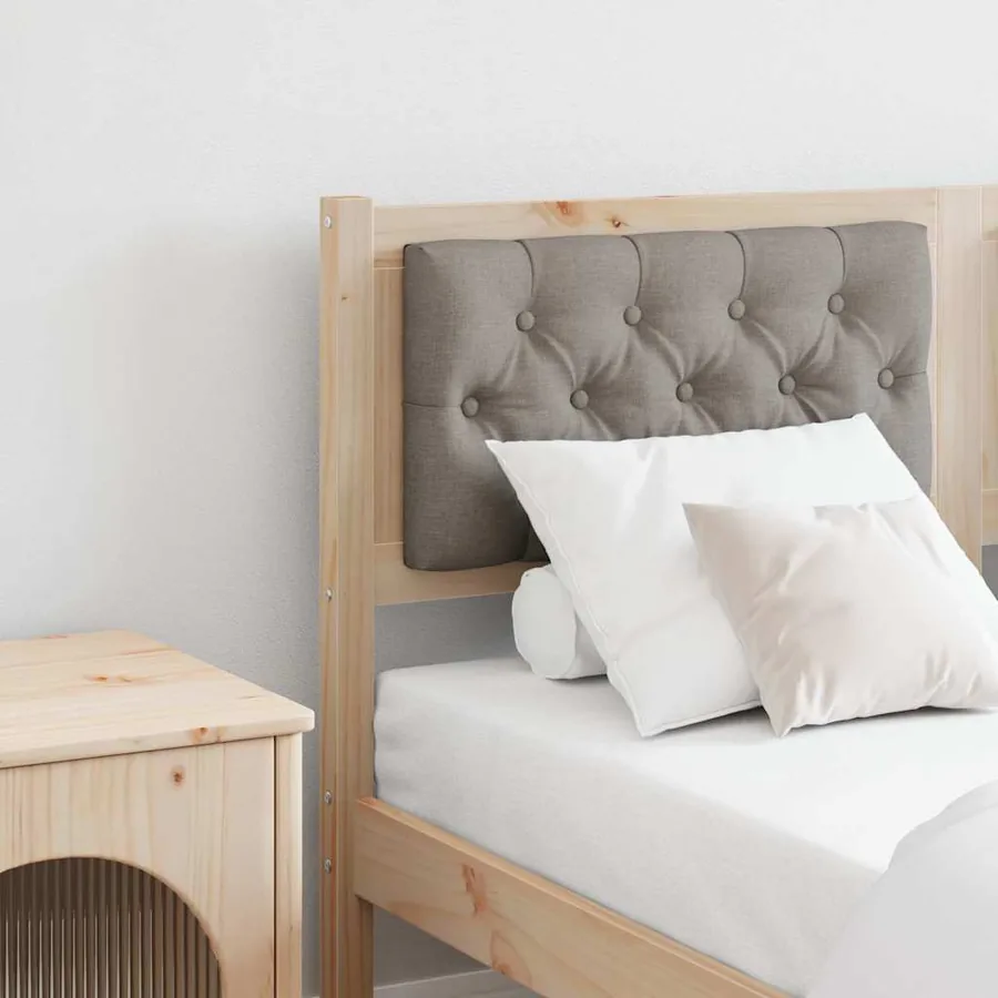 Tête de lit Autre Marron et taupe 150 cm Bois massif en pin