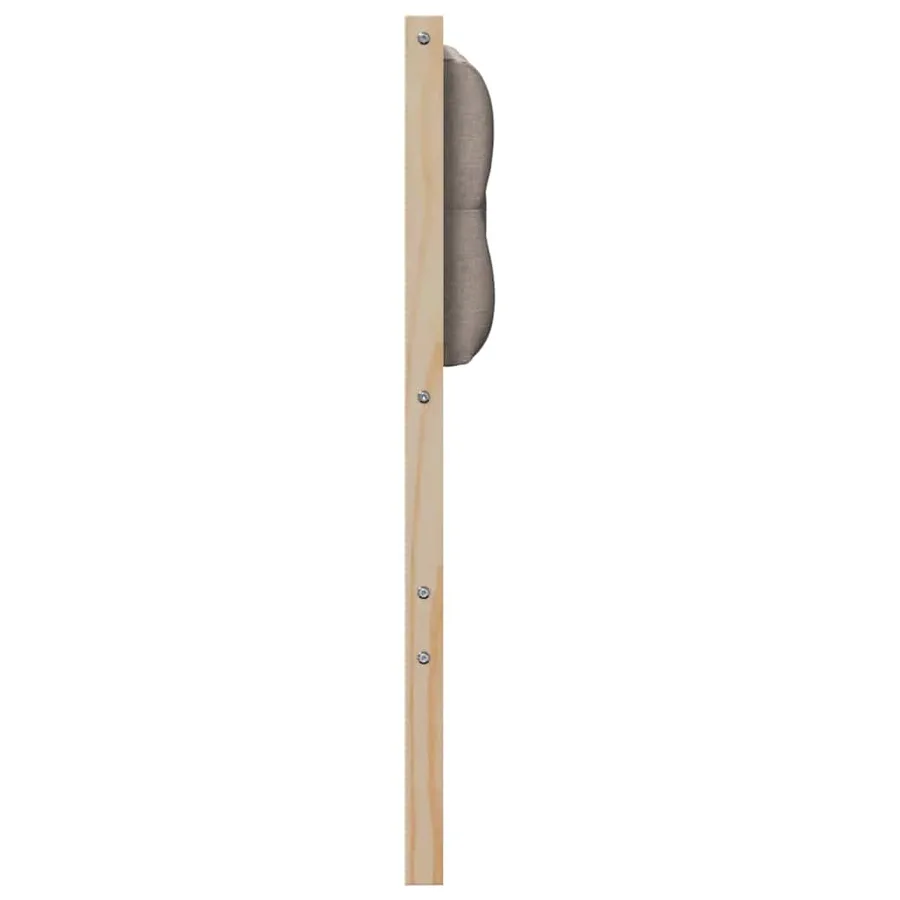 Tête de lit Autre Marron et taupe 150 cm Bois massif en pin - 5