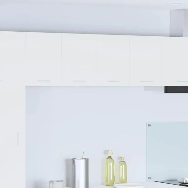 Armoire suspendue 2 pcs Blanc 60 x 31 x 40 cm Bois d'ingénierie