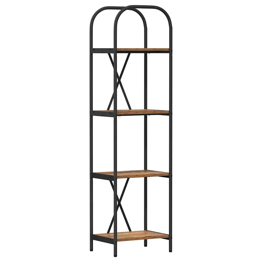 Étagère Bois ancien 40 x 30 x 146 cm Bois d'ingénierie - 2