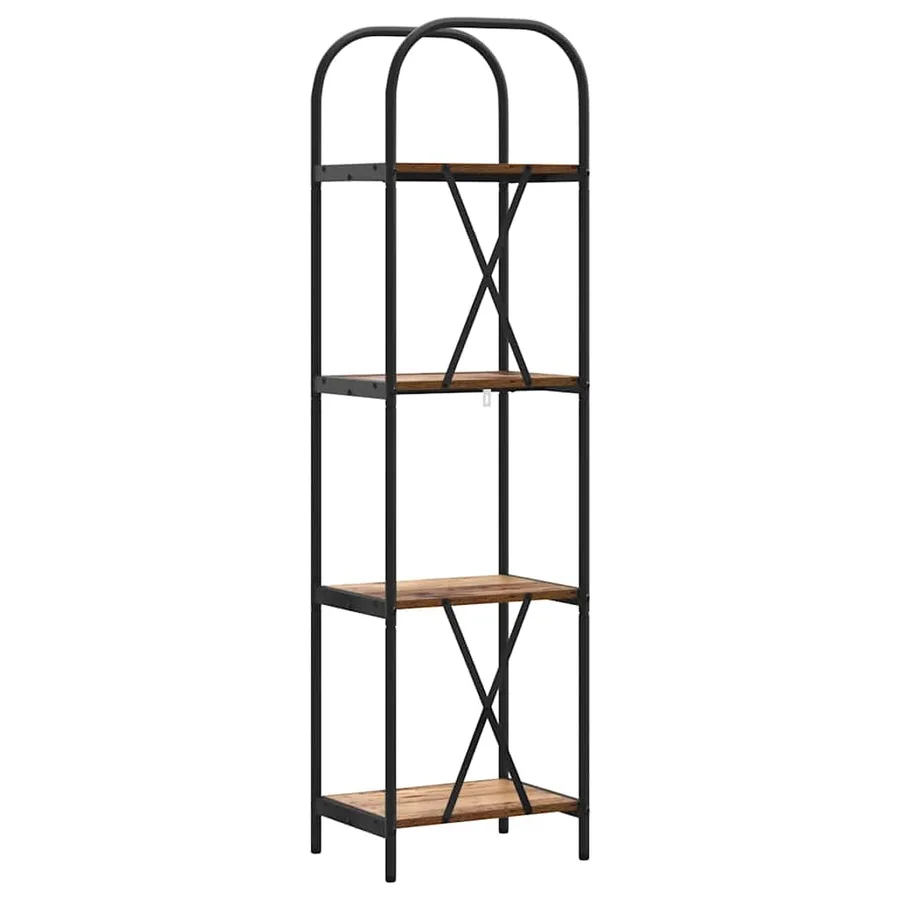 Étagère Bois ancien 40 x 30 x 146 cm Bois d'ingénierie - 7