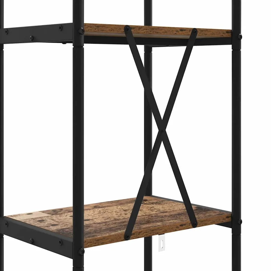 Étagère Bois ancien 40 x 30 x 146 cm Bois d'ingénierie - 9