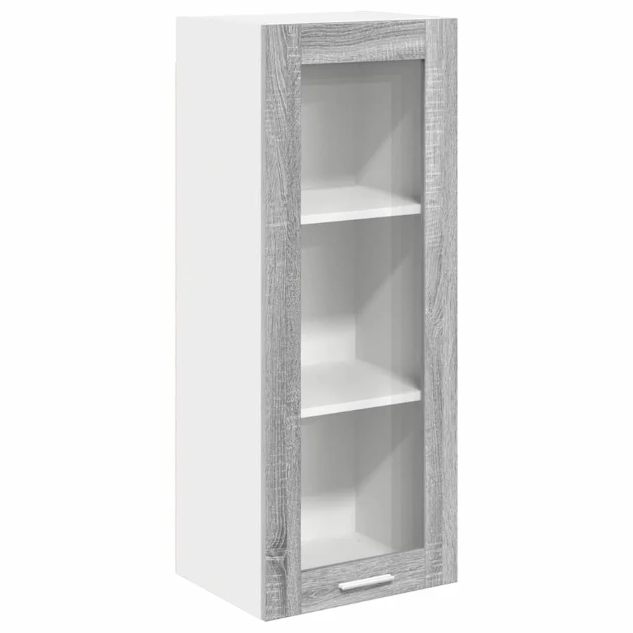 Armoire suspendue avec stockage Gris Sonoma 40 x 31 x 100 cm - 2