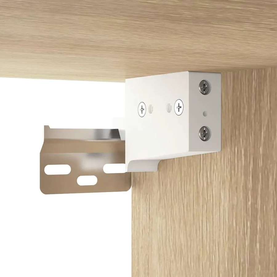 Armoire de miroir avec LED Chêne sonoma 91x15x76,5 cm - 10