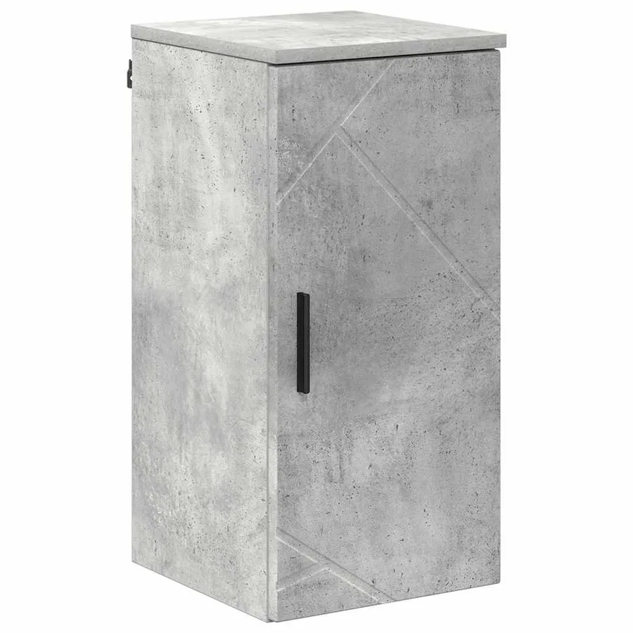 Cabinet de salle de bain Gris béton 30 x 31,5 x 61 cm - 2