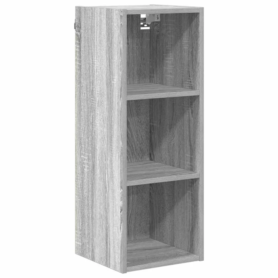 Armoire suspendue avec stockage Gris Sonoma 30 x 29,5 x 80 cm - 2