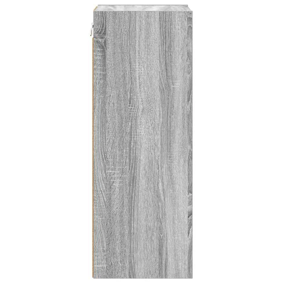 Armoire suspendue avec stockage Gris Sonoma 30 x 29,5 x 80 cm - 6