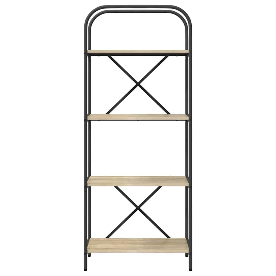 Étagère Chêne Sonoma 60 x 30 x 146 cm Bois d'ingénierie - 5
