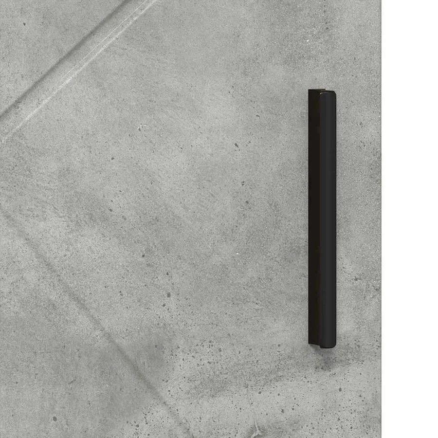 Cabinet de salle de bain Gris béton 60 x 35 x 80 cm - 8