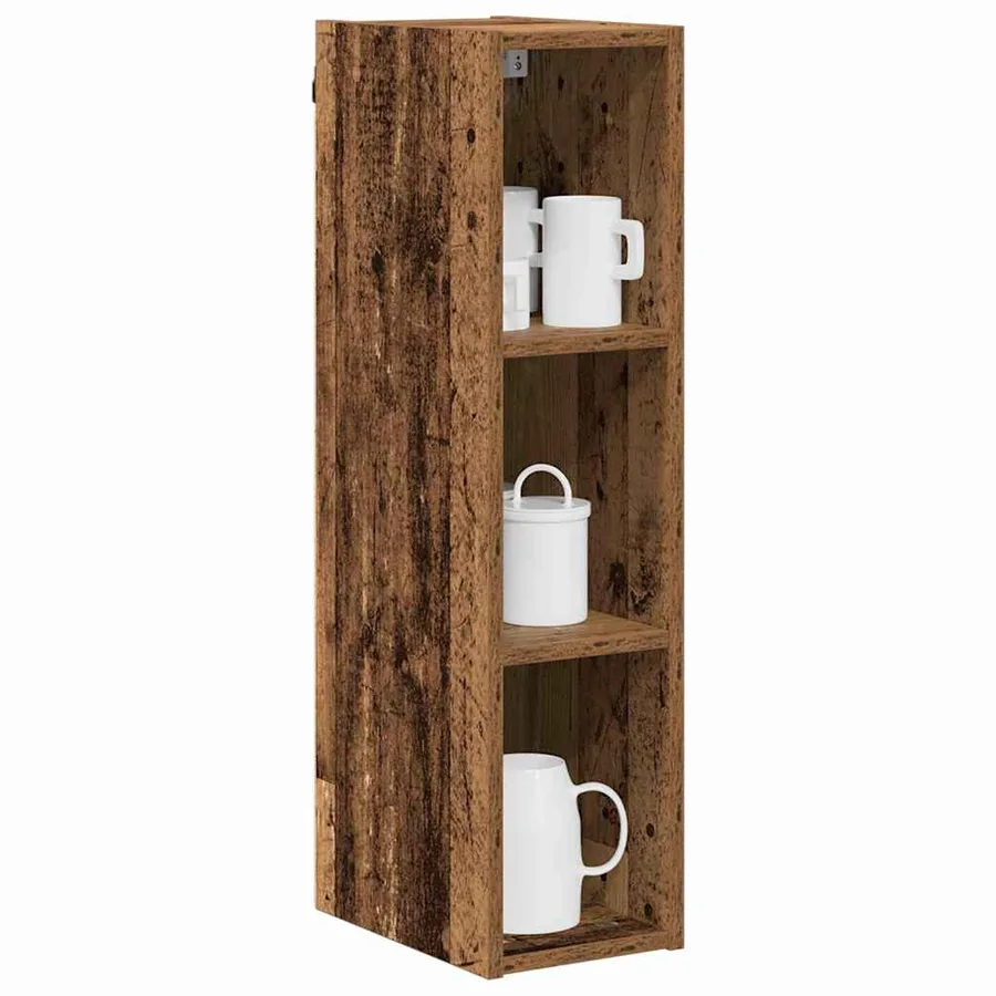 Armoire suspendue avec stockage Bois ancien 20 x 29,5 x 80 cm - 3