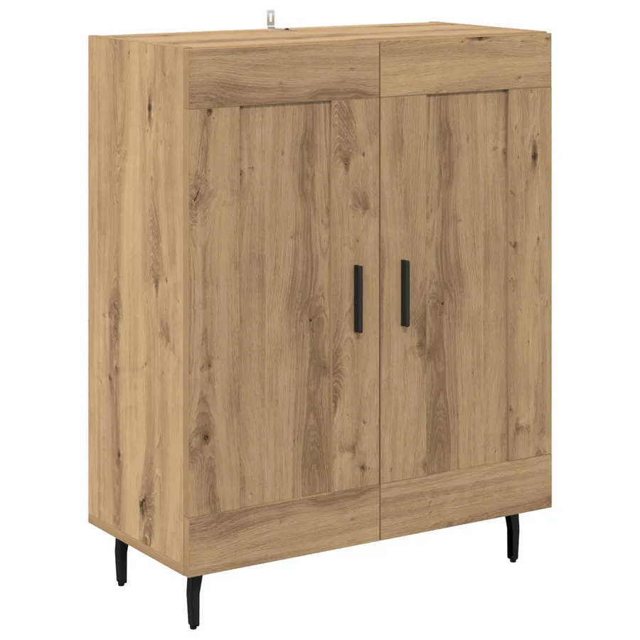 Haut Armoire 2 pcs Chêne artisanal 69,5 x 34 x 180 cm - 6