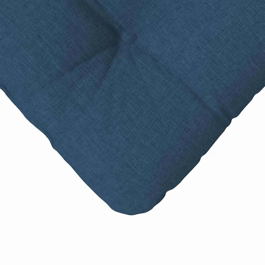 Coussins de siège 4 pcs Bleu 45 x 45 x 12 cm tissu - 9