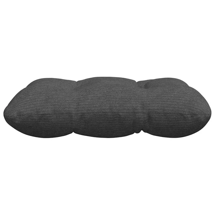 Coussins de siège 4 pcs Gris foncé 40 x 40 cm - 6