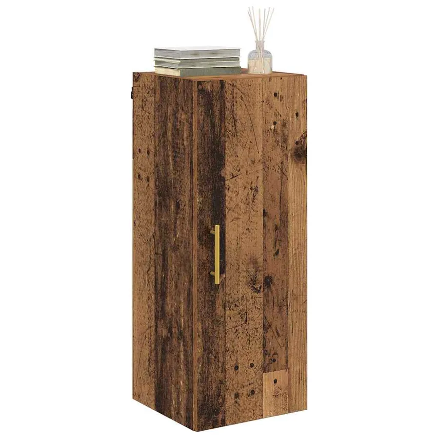 Meuble mural Bois Ancien 34,5 x 34 x 90 cm Bois d'ingénierie - 3