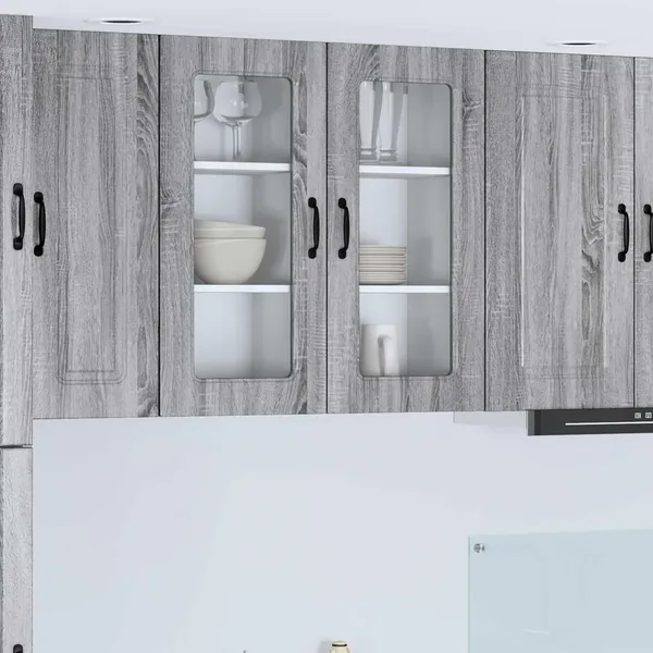 Panneau de lave-vaisselle Kalmar Gris Sonoma 40 x 31 x 80 cm