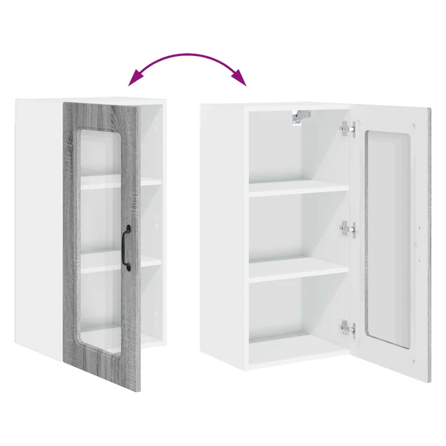 Panneau de lave-vaisselle Kalmar Gris Sonoma 40 x 31 x 80 cm - 11