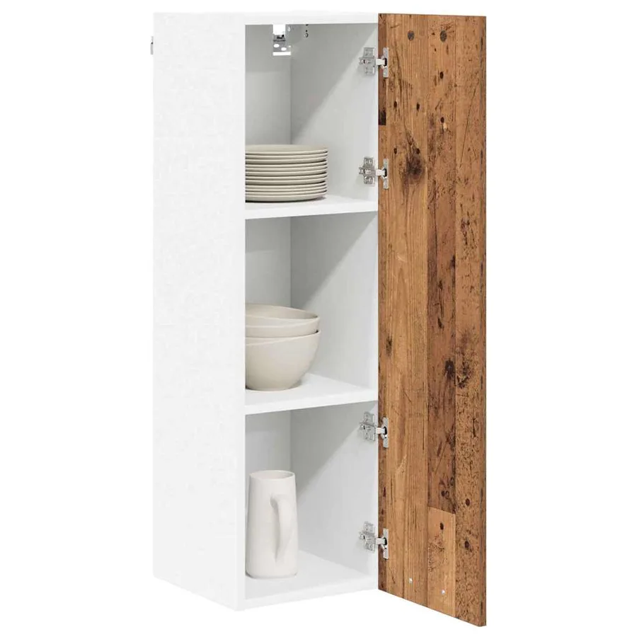 Armoire suspendue avec stockage Bois ancien 30 x 31 x 100 cm - 3