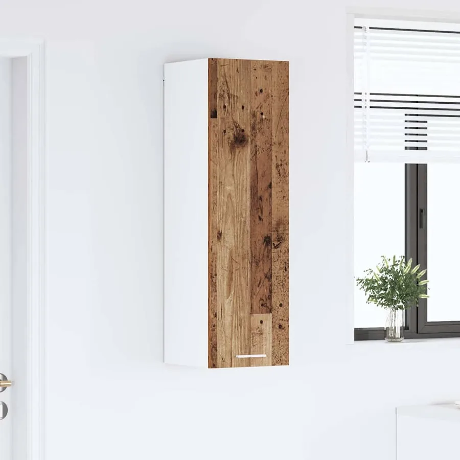 Armoire suspendue avec stockage Bois ancien 30 x 31 x 100 cm - 4