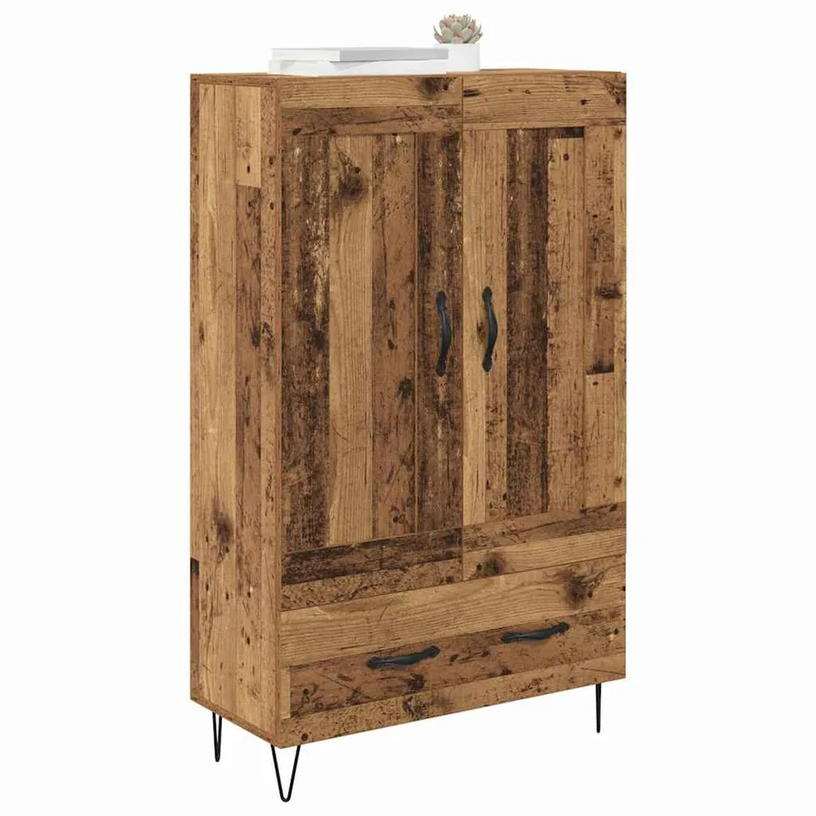 Haut Armoire Bois Ancien 69,5 x 31 x 115 cm Bois d'ingénierie - 3