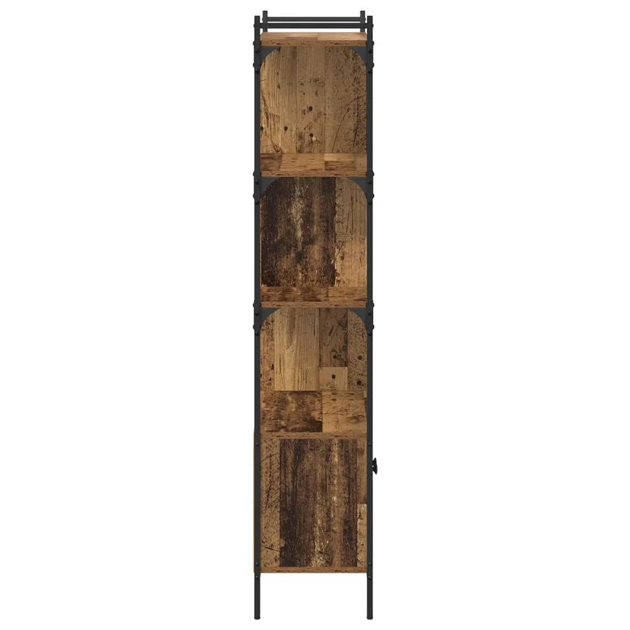 Bibliothèque 76,5 x 30 x 154,5 cm Bois d'ingénierie - 7