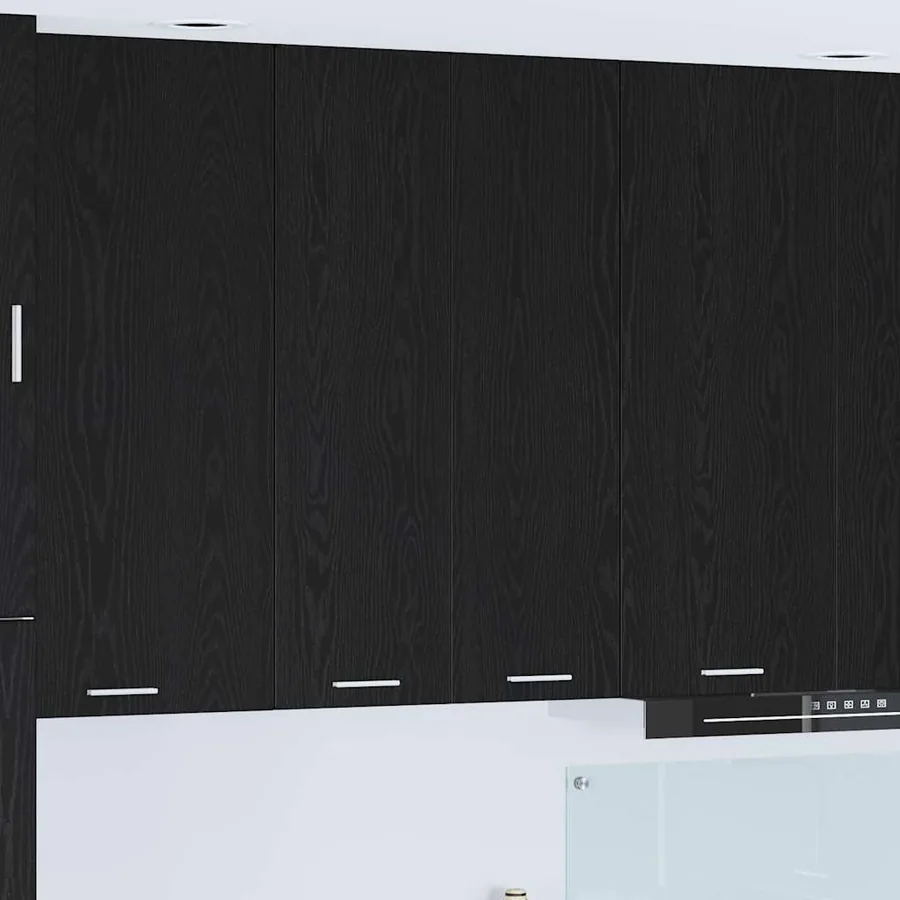 Armoire suspendue Chêne noir 60 x 31 x 100 cm Bois d'ingénierie