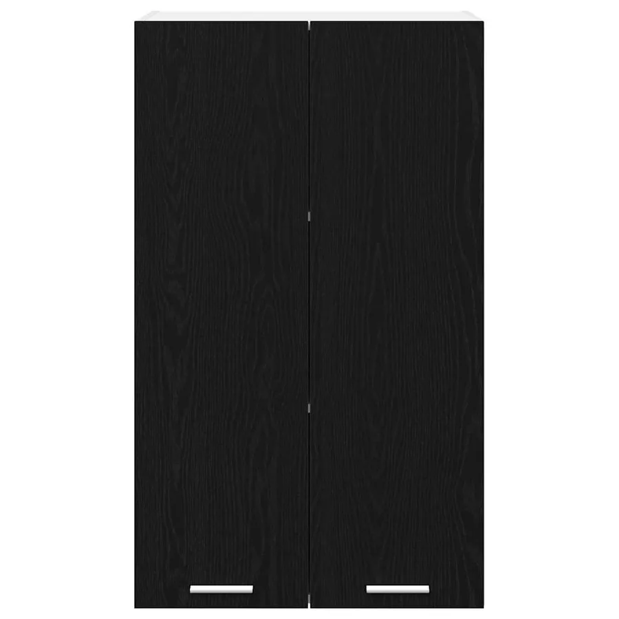 Armoire suspendue Chêne noir 60 x 31 x 100 cm Bois d'ingénierie - 6