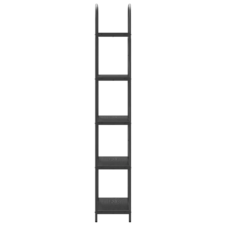 Étagère Chêne noir 60 x 30 x 183 cm Bois d'ingénierie - 6