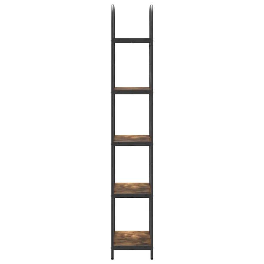 Étagère Chêne fumé 60 x 30 x 183 cm Bois d'ingénierie - 6
