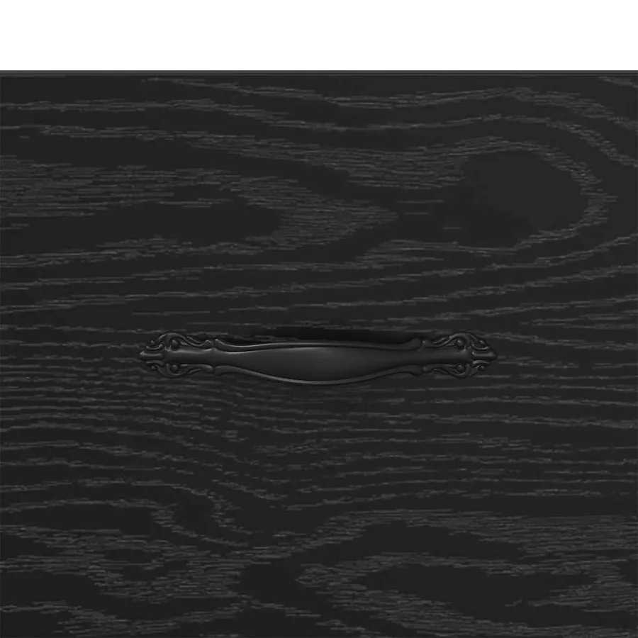 Cabinet de chevet avec tiroir 2 pcs Chêne noir 35 x 35 x 20 cm - 11