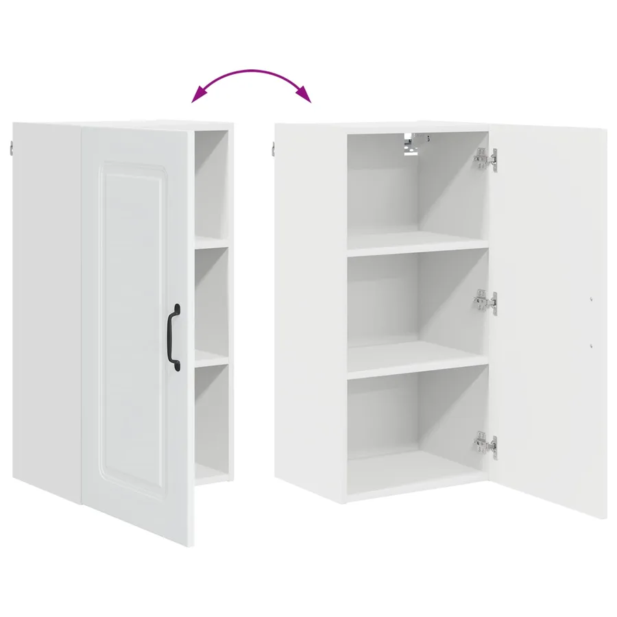 Panneau de lave-vaisselle Kalmar Blanc brillant 40 x 31 x 80 cm - 11