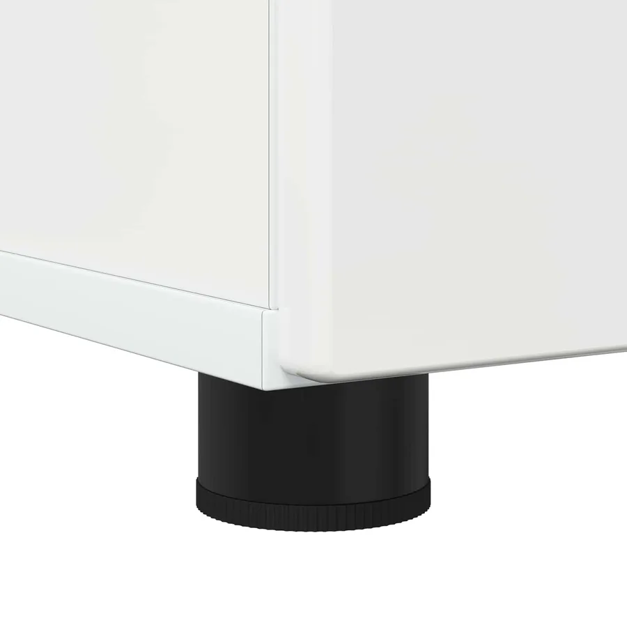Cabinet de salle de bain Blanc brillant 30 x 35 x 95 cm - 9
