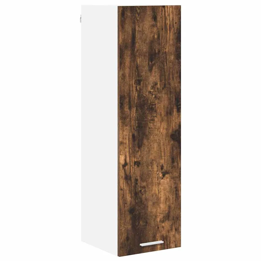 Armoire suspendue Chêne fumé 30 x 31 x 100 cm Bois d'ingénierie - 2