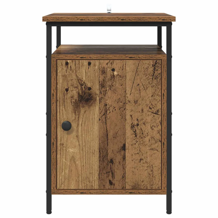 Cabinet de chevet Bois ancien 40 x 42 x 60cm Bois d'ingénierie - 6