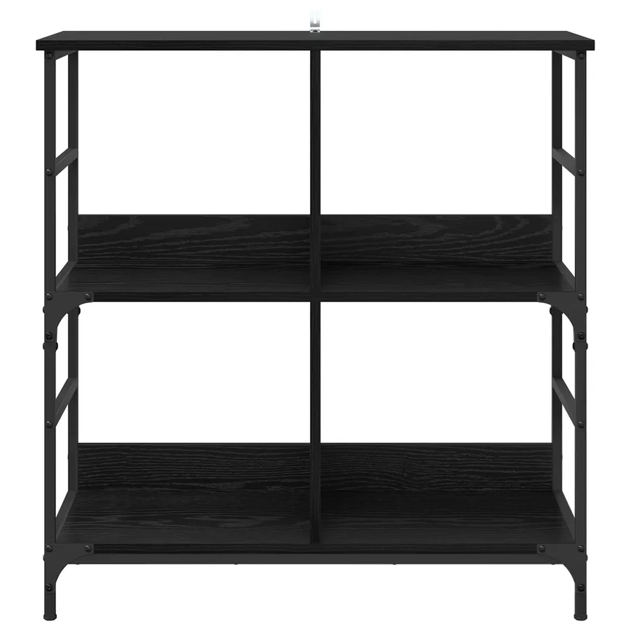 Étagère Chêne noir 78.5 x 33 x 82 cm Bois d'ingénierie - 5
