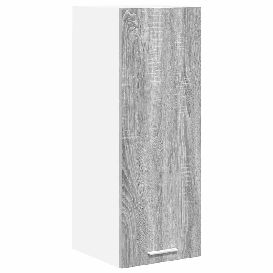 Armoire suspendue Gris Sonoma et Blanc 30 x 31 x 80 cm - 2
